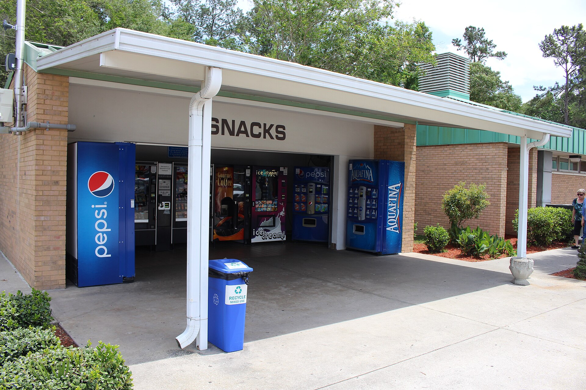 Vending machines generating on-site sales for a host location